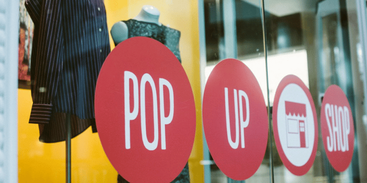 pop-up stores