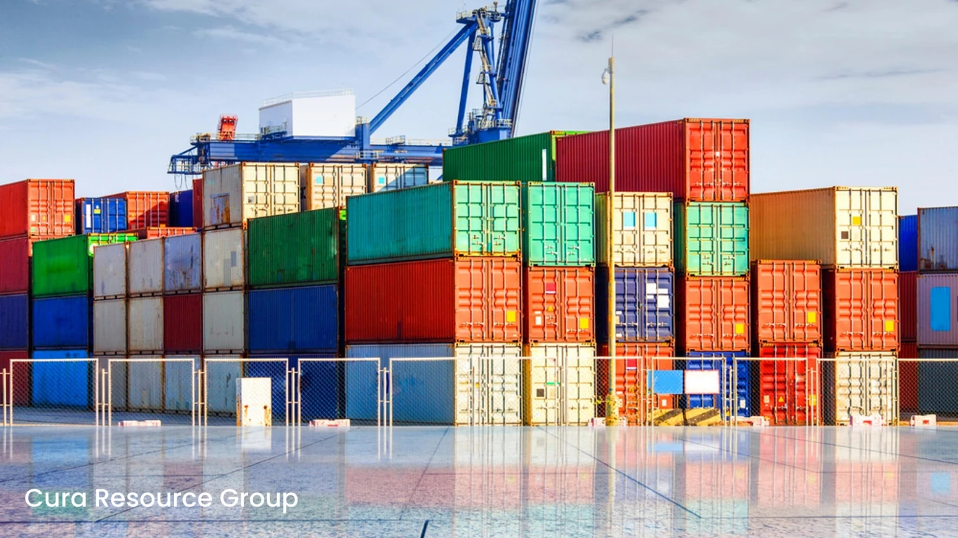 Last-mile delivery logistics with local pickup centers and fast retail distribution